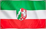 Runesol North Rhine Westphalia Flag 91x152cm 3x5ft 4 Grommets