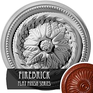 Ekena Millwork CM16WGFIF Wigan Ceiling Medallion, 16"OD x 2 1/4"P, Hand