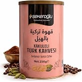 Turkish Coffee with Cardamom 250g (8.8 oz) &ndash; Kakuleli Turk Kahvesi, Finely Ground Authentic Turkish Coffee, Rich Aroma, Traditional Brewing