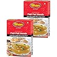 Shan Pani Puri Seasoning Mix 3.52 oz (100g) - Spice Powder for Spicy Digestive Drink - Suitable for Vegetarians - Airtight Bag in a Box (Pack of 2)