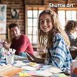 Shuttle Art 44 Pcs Magic 3D Foam Texture Painting Kit view 7