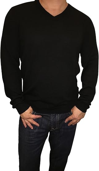 calvin klein men's black sweater