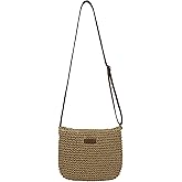 Youjaree Straw Crossbody Bag for Women Handmade Woven Beach Bag Vacation Shoulder Handbag Purse for Summer