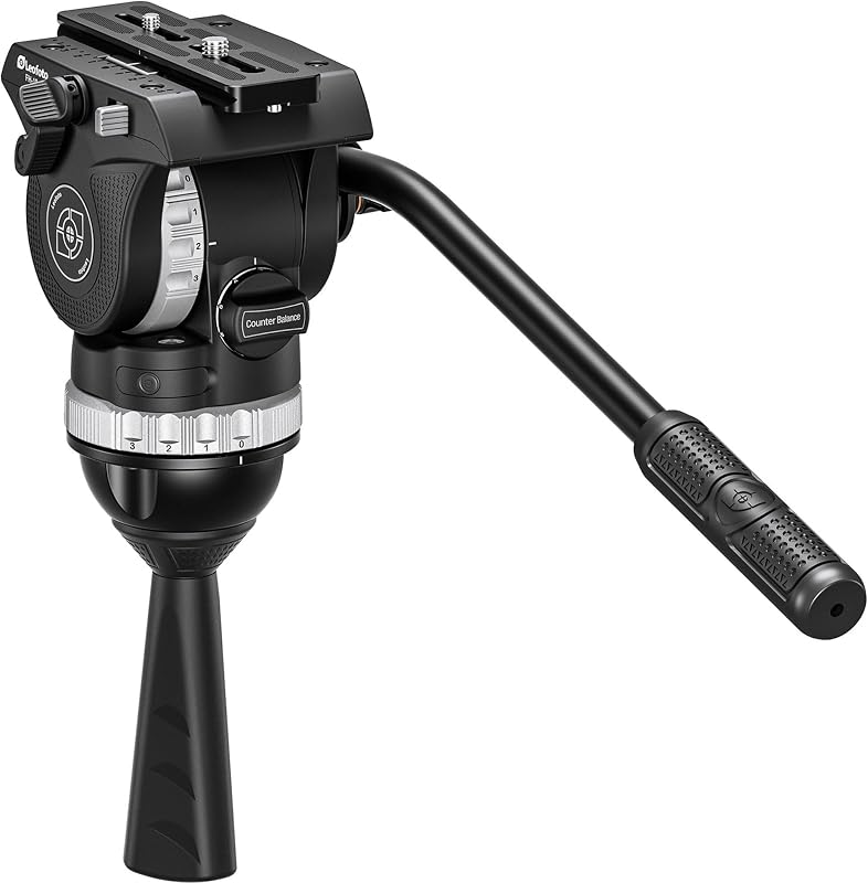 - Video-Stativ-Kit - Tragfähigkeit: 8 kg - Ausziehbare Füße - Mindesthöhe: 39 cm, maximale Höhe: 167 cm - LVF-163C+FH-10
