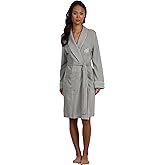 Lauren Ralph Lauren Womens Plus Size Essentials Quilted Collar and Cuff Robe