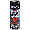 Krylon K09203007 'Rust Tough' Semi-Flat Black Rust Preventive Enamel - 12 oz. Aerosol