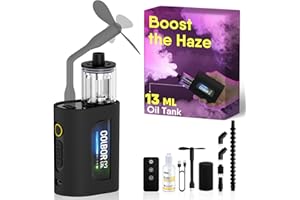 COLBOR CF3 Portable Fog Machine, Mini Handheld Smoke Machine for Photography with Remote Control, Small Fogger Haze Maker wit