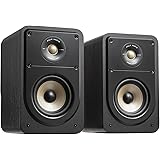 Polk Signature Elite ES15 Bookshelf Speaker - Hi-Res Audio Certified, Dolby Atmos & DTS:X Compatible, 1" Tweeter & 5.25" Woof