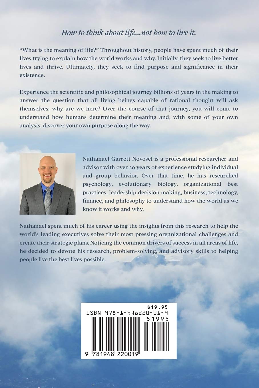 The Meaning Of Life A Guide To Finding Your Life S Purpose Novosel Nathanael Garrett Amazon Com Books