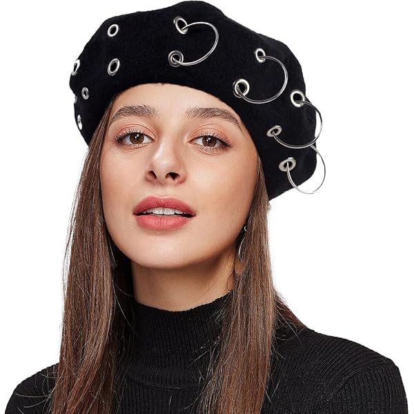 YOLAI Women Crochet Cotton Newsboy Cap French Beret Hat for  display picture 1