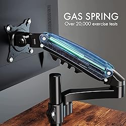 Stellar Mounts Spring LCD Monitor Arm with USB and