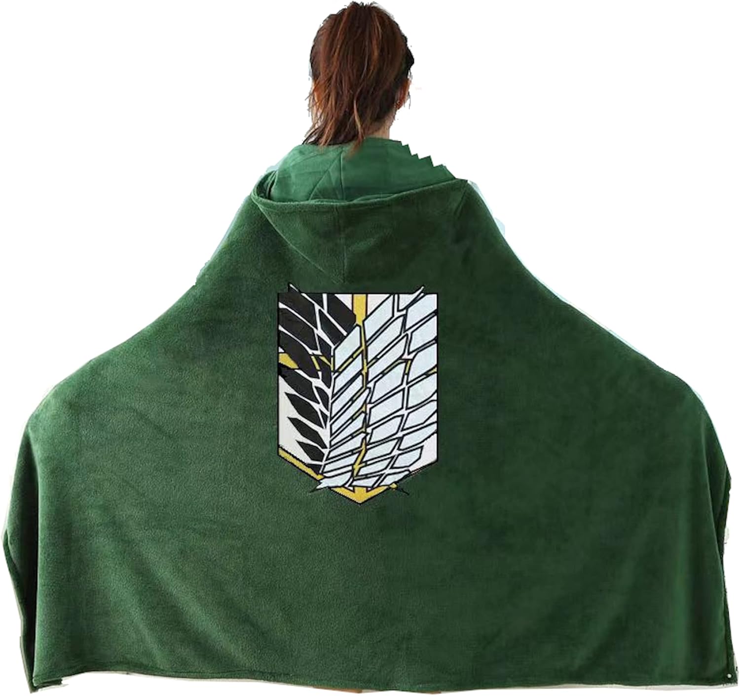 AOT Blanket with a Keychain Survey Corps Cloak Cape The Wings of