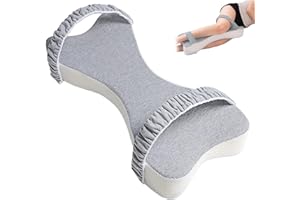 Leg Pillow for Side Sleeping Cozy Memory Foam Leg Alignment Pillow with Strap 9.1x21x3.1 Sciatica Pain Relief Knee Cushion fo