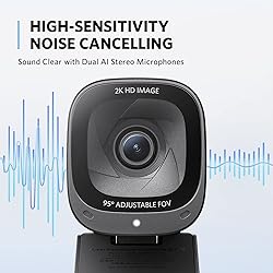 AnkerWork Anker PowerConf C200 2K Webcam with