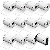 2400 Pcs 4"x6" Direct Thermal Shipping Labels Replacement for Brother DK-1241 Used with Brother QL-1110NWB QL-1100 QL-1050N QL-1060N, 12 Rolls 101mmx152mm Thermal Printing Labels for QL Label Printer