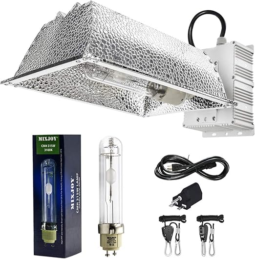 Cmh Grow Light Kit 315w Hood 120 240v Ceramic Metal Halide Reflector Grow Light Kits Home Garden