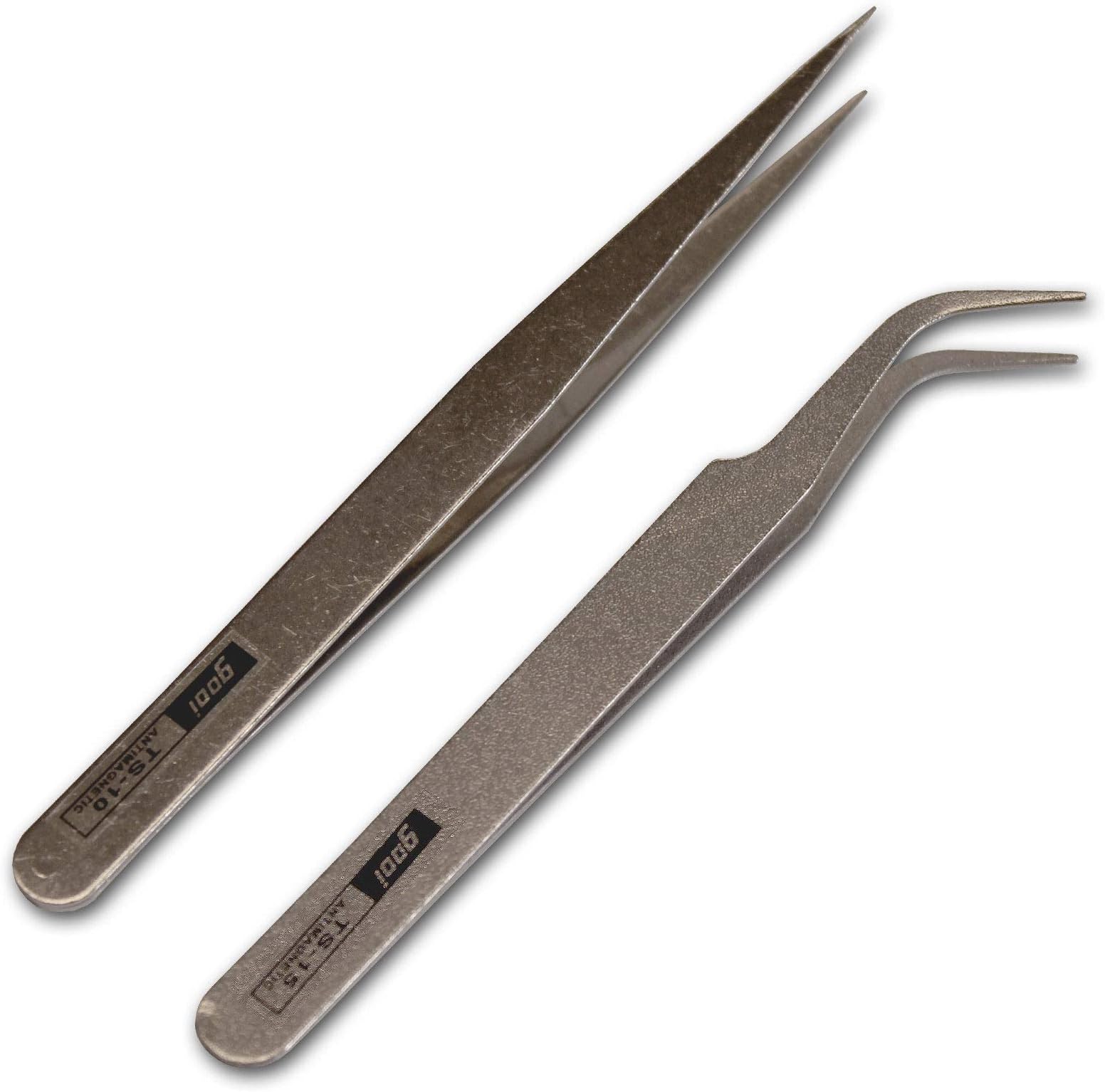 Tweezers for Art and Crafts Decoupage Nail Art Acrylic Gel Gem Picker Tool