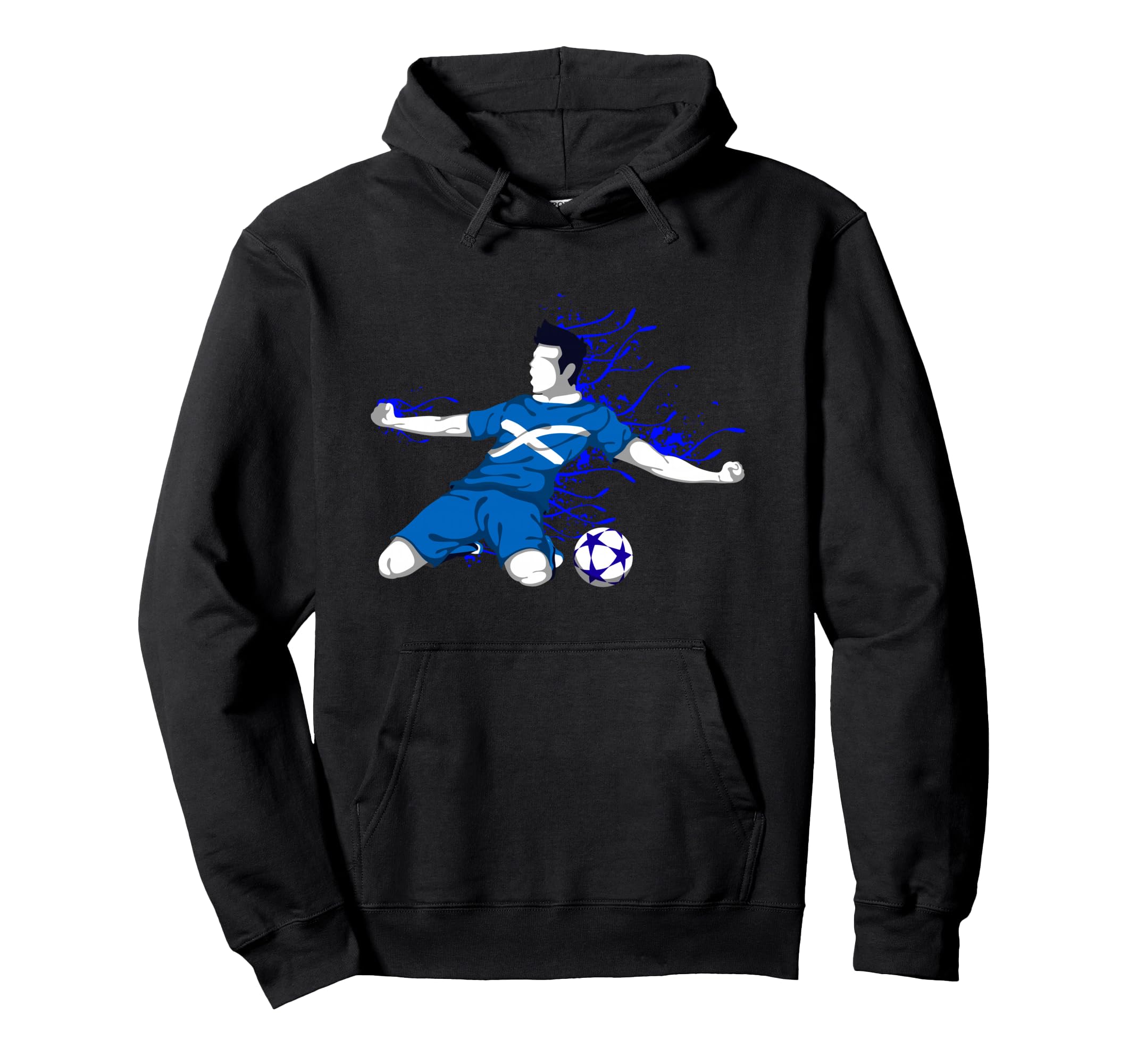 Scotland Soccer Fans Jersey Scottish Football Lovers Sport Pullover Hoodie