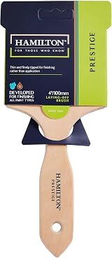 Hamilton Prestige Pure Synthetic Laying Off Brush 4 inch view 4