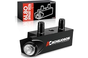 ACHILIOSON 125068000 Trans Fluid Thermal Bypass Valve,6l80 Thermostat Bypass Kit Compatible With 2014-2018 Gm Tahoe Silverado Sierra 1500 Escalade Yukon 6l80 5.3l 6.2l 4.3l