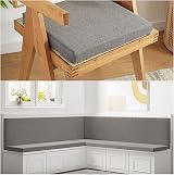Pcevathiy Custom Bench Cushion, Non-Slip, Personalized Size & Color view 3