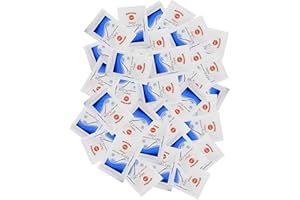 White Sugar Rogers Lantic Sugar Sachets 100ct Ideal for Servings of Coffee & Tea - Original PaLiSoL CREATiONS keychain Includ