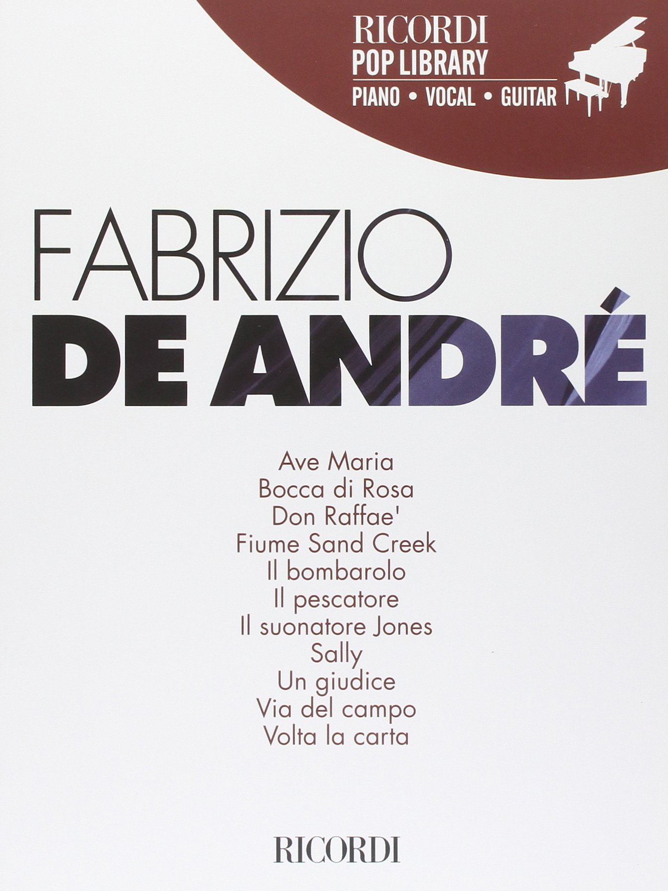 Fabrizio De Andre Amazon De Fabrizio De Andru Fremdsprachige Bucher
