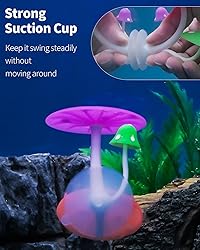 Uniclife Betta Mushroom Hammock Soft Aquarium Rest