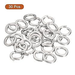 uxcell 30 Pcs Spring Lock Washer, M10 Split Lock