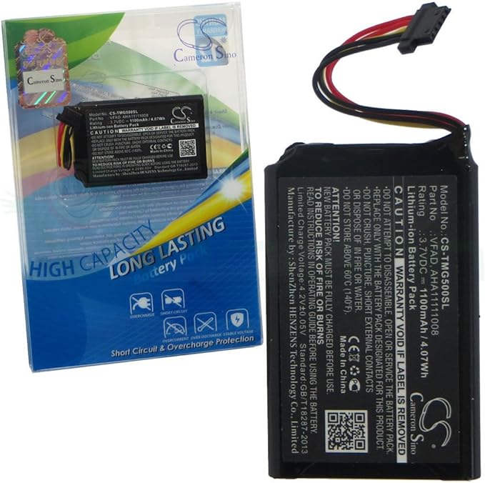 Replacement battery for TOMTOM GPS, Navigator Battery 4FL50, 4FL60