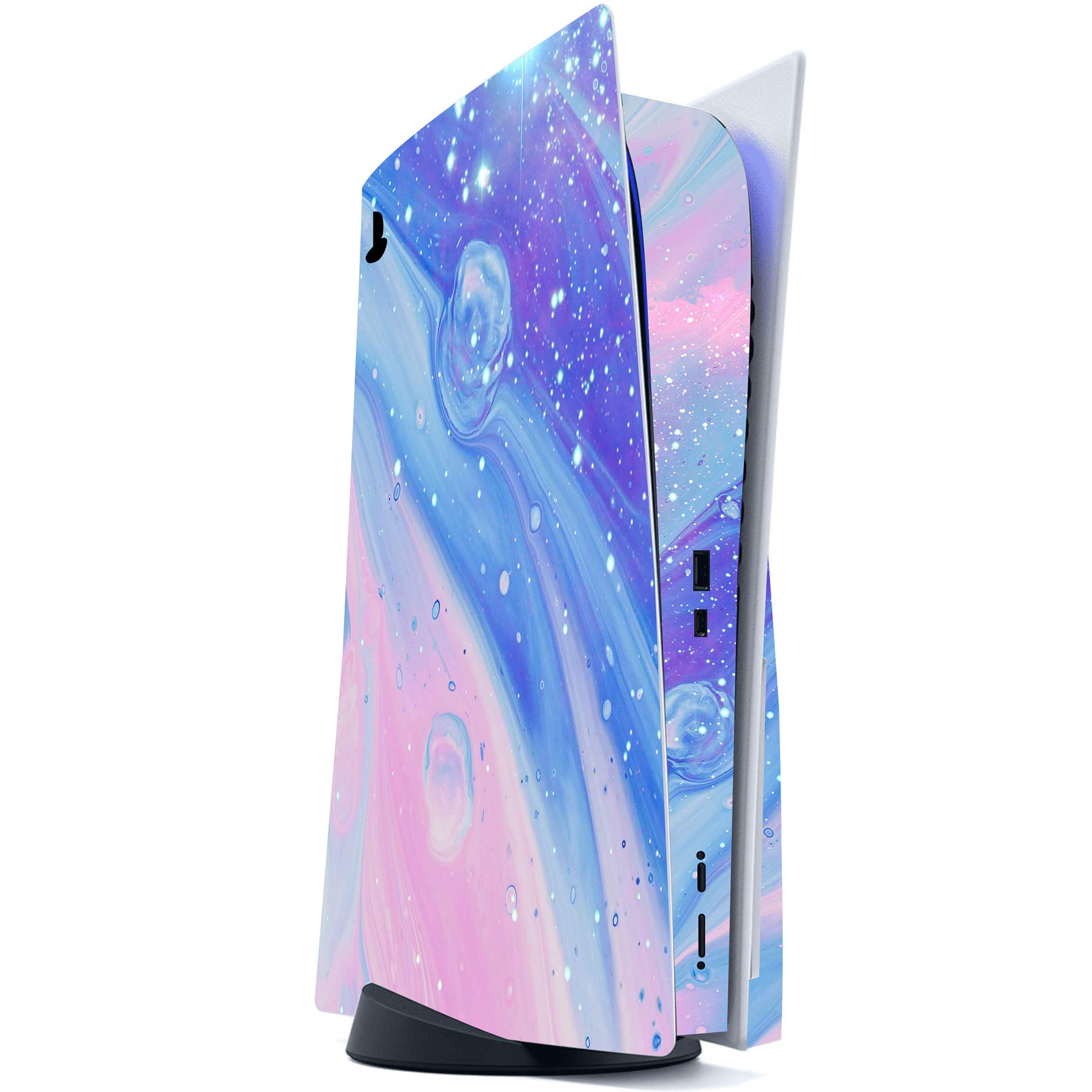 PlayVital Fantasy Trip Full Set Skin Decal for ps5 Console Disc Edition, Sticker Vinyl Decal Cover for ps5 Controller & Charging Station & Headset & Media Remote