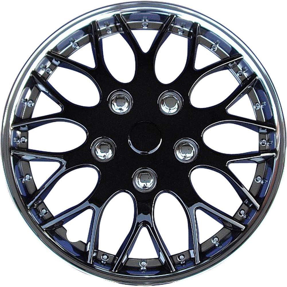 AutoStyle Set of 4 wheel covers Missouri 15-inch chrome/black