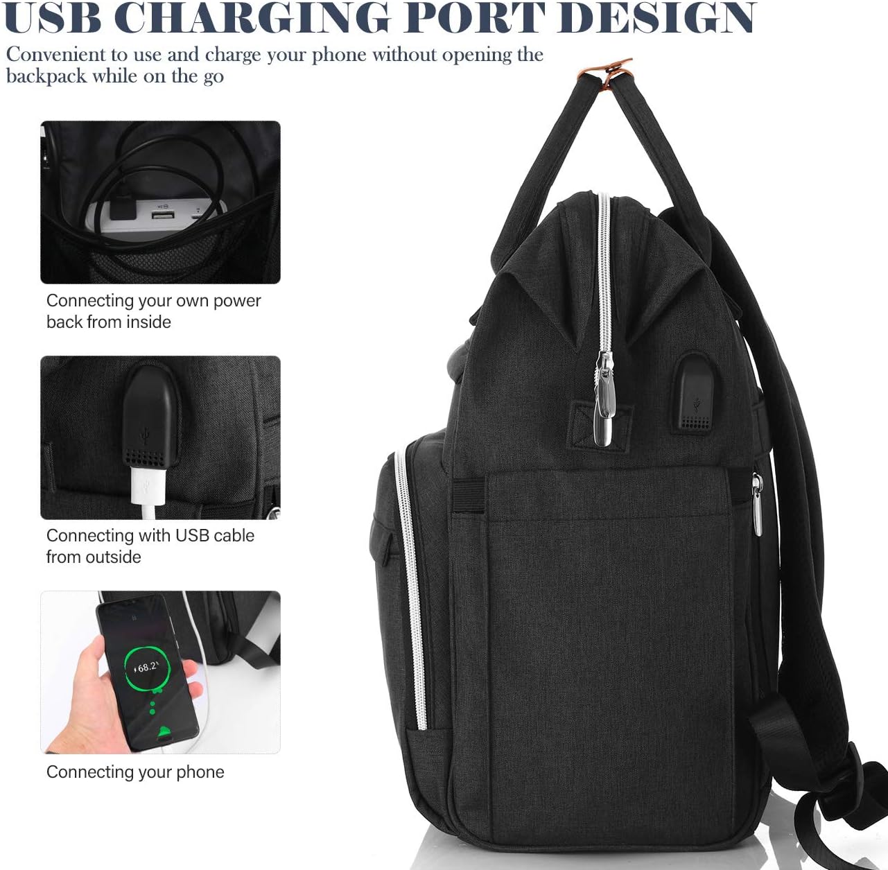 RJEU Laptop Backpack Women Work - Image 5