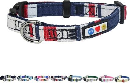 Pawtitas Collier Multicolore Pour Chien Collier Pour Chiot Collier Pour Animal De Compagnie Collier De Dressage Collier Pour Chien Très Petit Collier