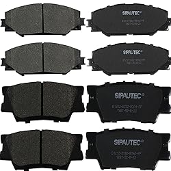 SIPAUTEC-Front and Rear Brake Pad Set Replacement