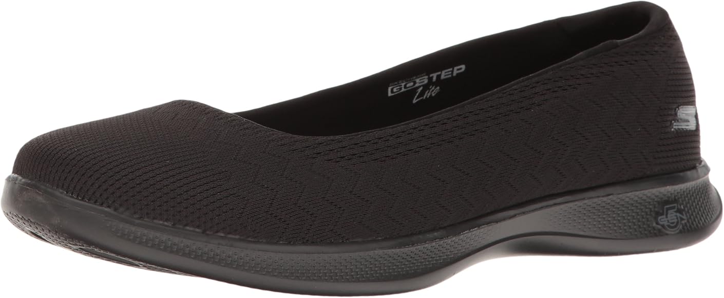 skechers go step lite solace black