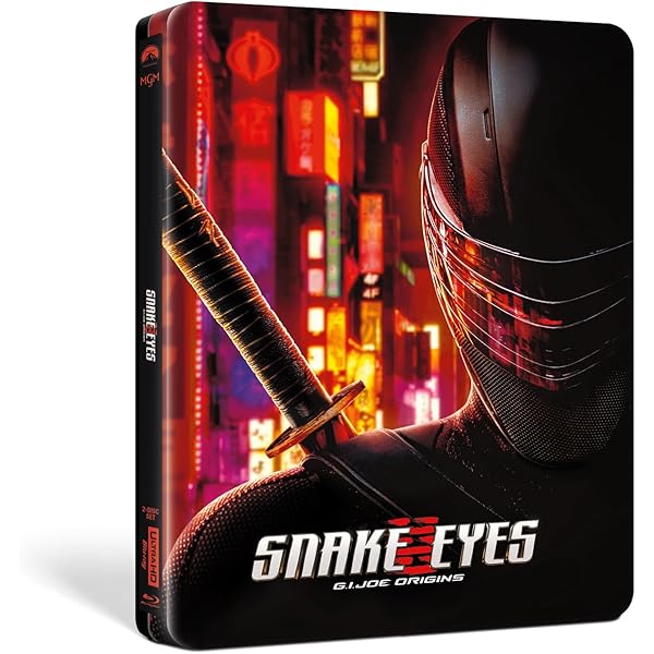 Amazon.com: GI Joe Snake Eyes UHD BD SteelBook [Blu-ray] [Region A