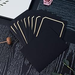 Litpoetic 50 Pack Photo Folders for 4x6 or 5x7