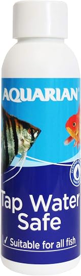 AQUARIAN Tap Water Safe Aquarium Water Conditioner 118 ml Bottle White view 1