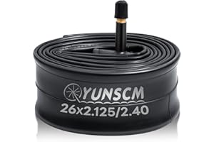 1-PC 26" Bike Inner Tube 26x2.125/2.25/2.35/2.4 AV Schrader Valve（56/64-559） 26" Bicycle Tube Compatible with 26 x 2.125 26 x