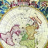Antique Maps of the World 2017 Monthly Wall Calendar, 12