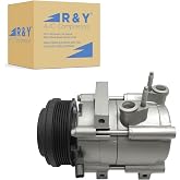 RYC Automotive Air Conditioning Compressor and A/C Clutch FG188 | Only Fits Vehicles WITHOUT Rear A/C. Fits Ford Explorer 4.0L 2006-2010; Explorer Sport Trac 4.0L 2007-2010