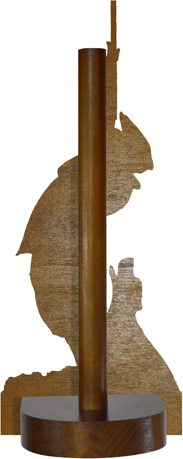 Looprints Fun Toilet Roll Storage & Kitchen Towel Holder Wooden Stand, Teamwork, Various Sizes - Image 4