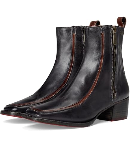 Bed Stu Nandi womens leather ankle boots in a weathered Bed Stu Nandi womens leather ankle boots in a weathered main image 2