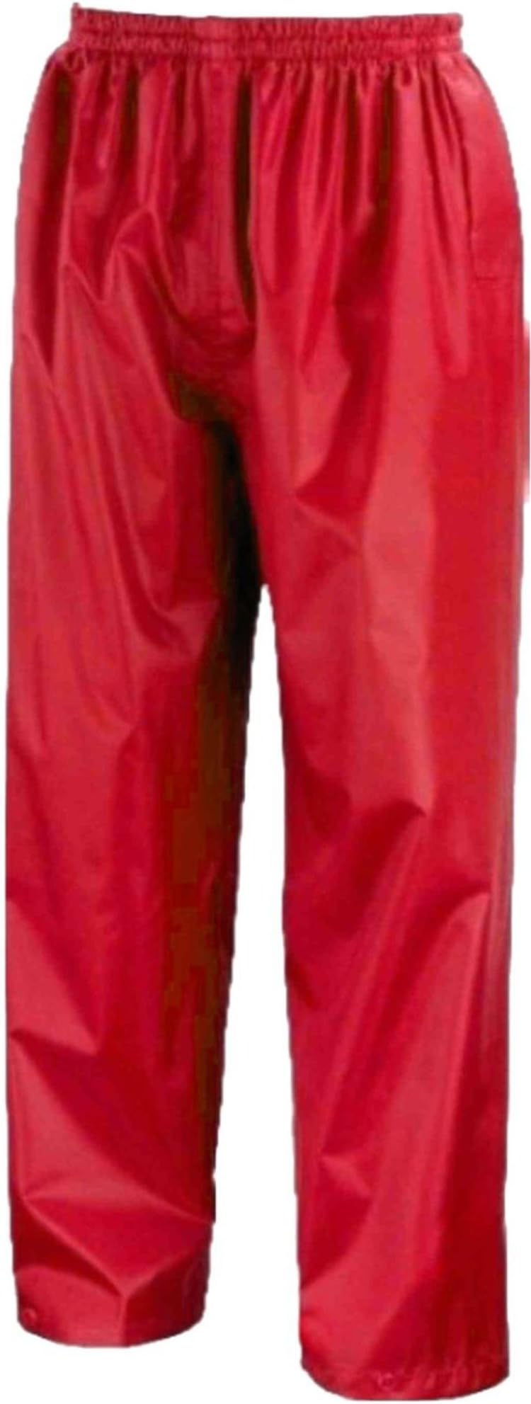 Kids Waterproof Rain Over Trousers Childrens Childs Boys and Girls Rainwear