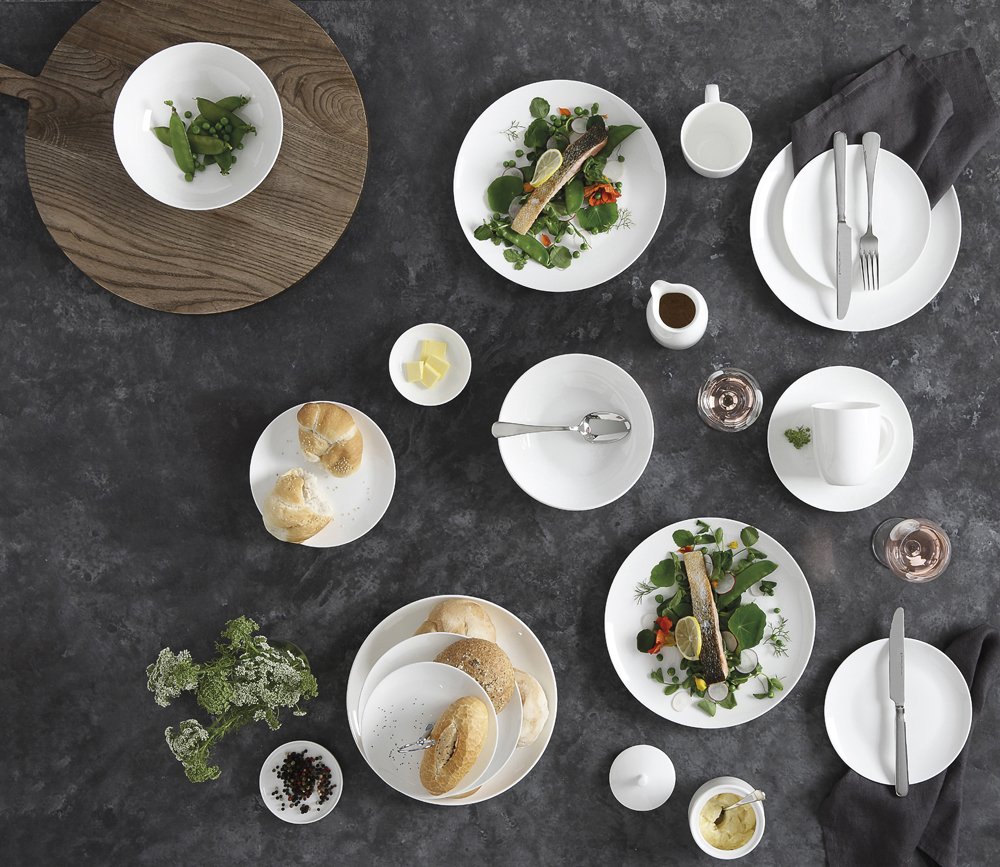 Maxwell And Williams Cashmere 12pc Coupe Dinner Set Bone China