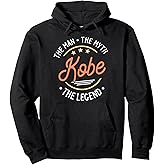 Kobe The Man The Myth The Legend Pullover Hoodie