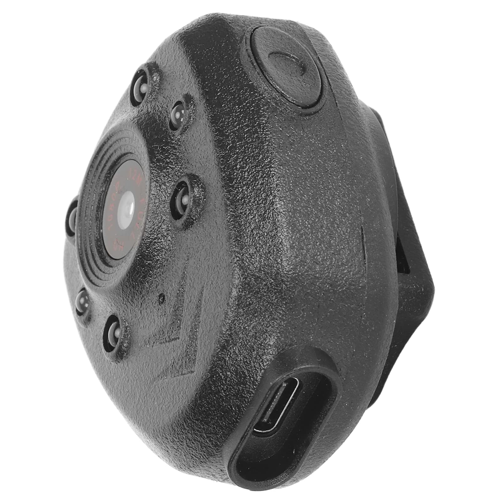 TOPINCN Body Camera, Body Worn Camera 4 Infrared Night Vision Lights Built-in Memory Card Lightweight for School Meeting Recording (16GB)