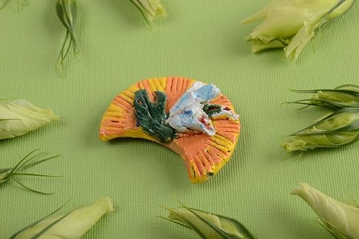 Iman de nevera artesanal elemento decorativo de arcilla regalo ...