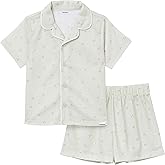 Gerber Baby Girls Toddlers and Baby Girls' 2-Piece Coat Style Pajama Short Set
